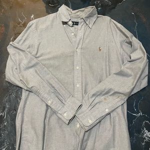 Mens button up Polo Ralph Lauren shirt size M